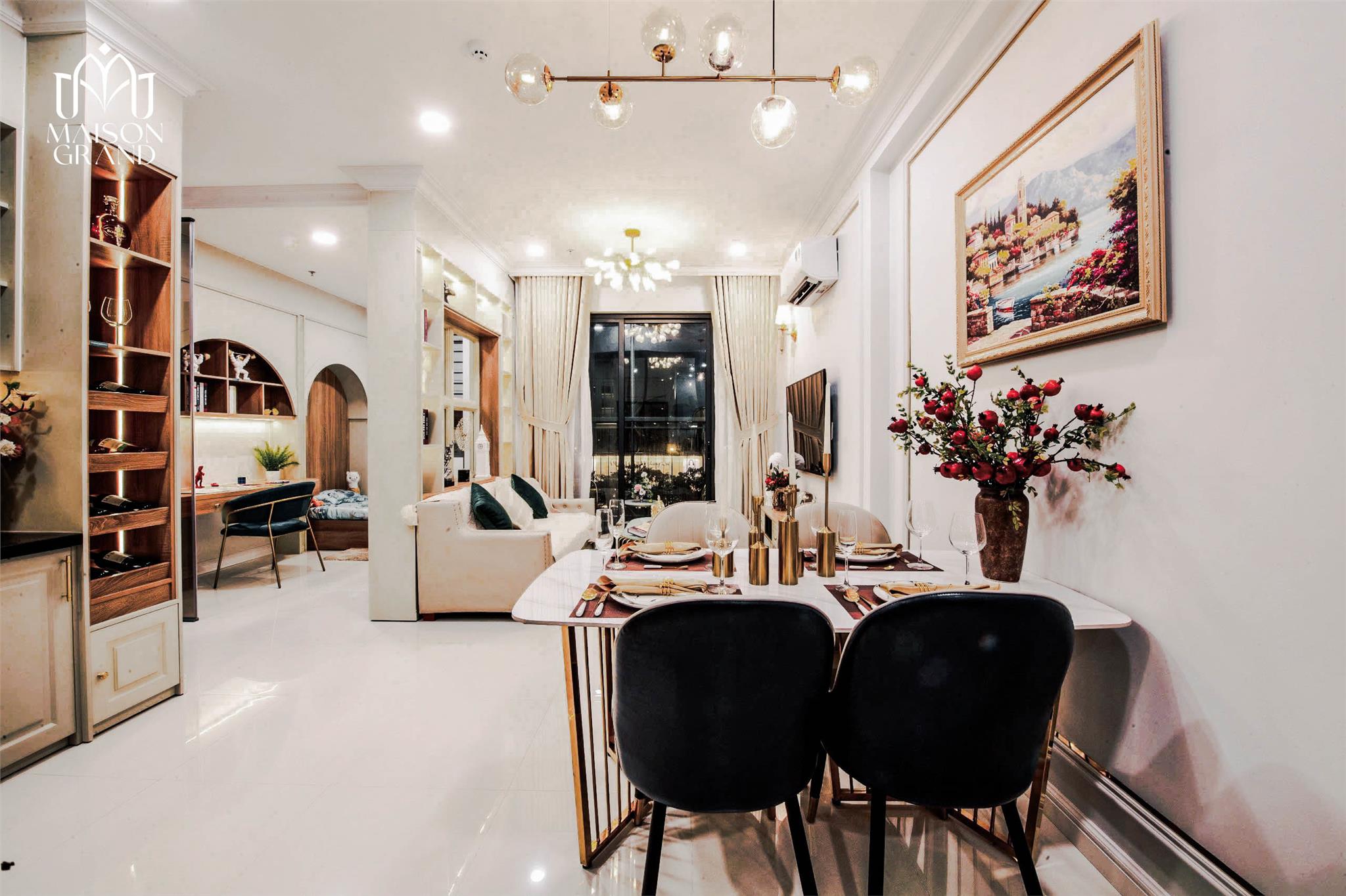 BÁN CĂN HỘ 2PN 2WC 70m² – MẶT TIỀN QL51 PHÚ MỸ, MAISON GRAND 2,31 TỶ - Ảnh chính