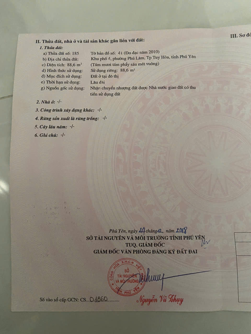 Chính chủ bán 2 LÔ đất liền kề, cách ngã 3 Nguyễn Văn Linh- Lạc Long Quân 400m, cách chợ Phú Lâm - Ảnh 1