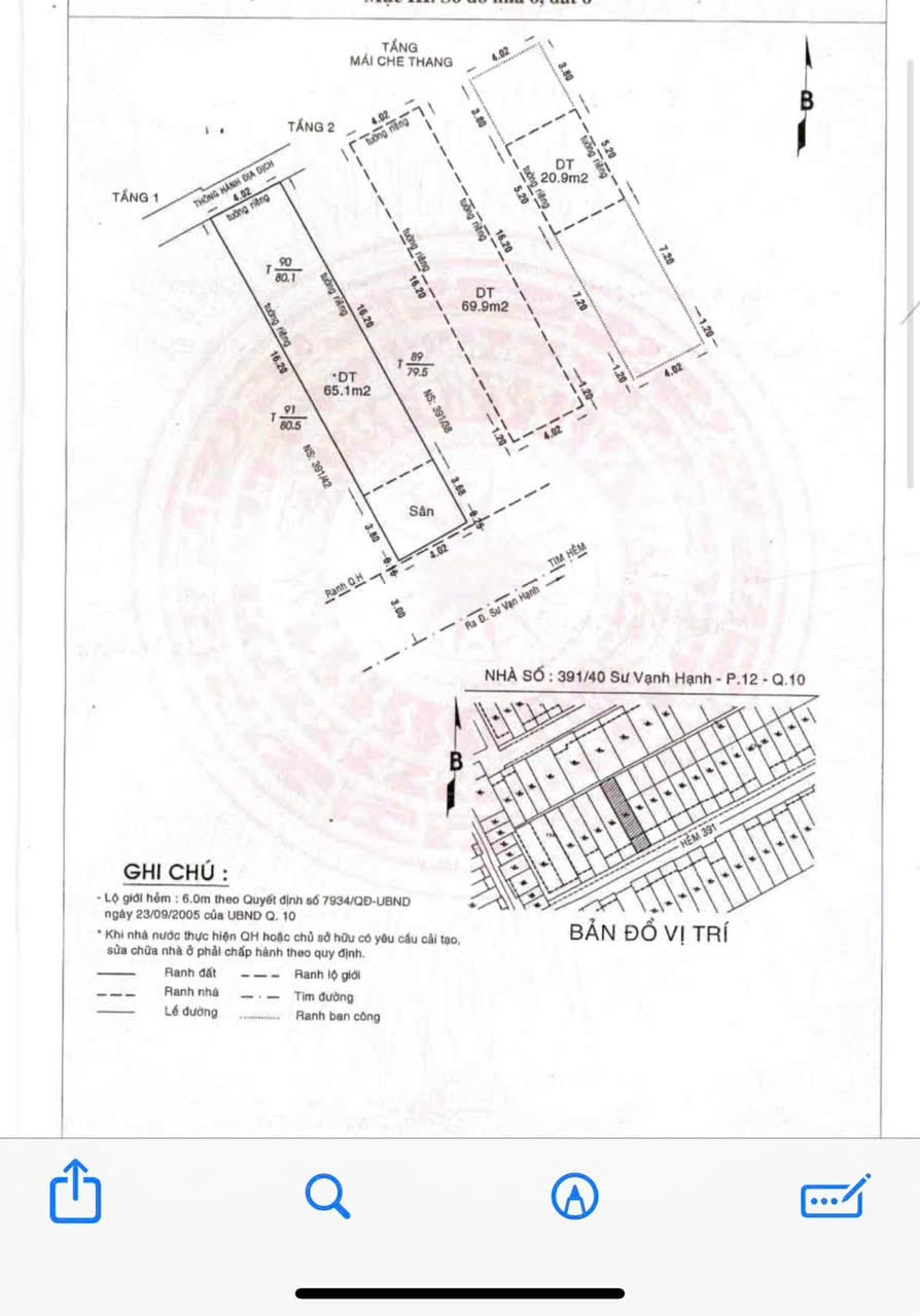 Bán Nhà Hẻm Xe Hơi 391/40 Sư Vạn Hạnh, P12, Q10 - Ảnh 3