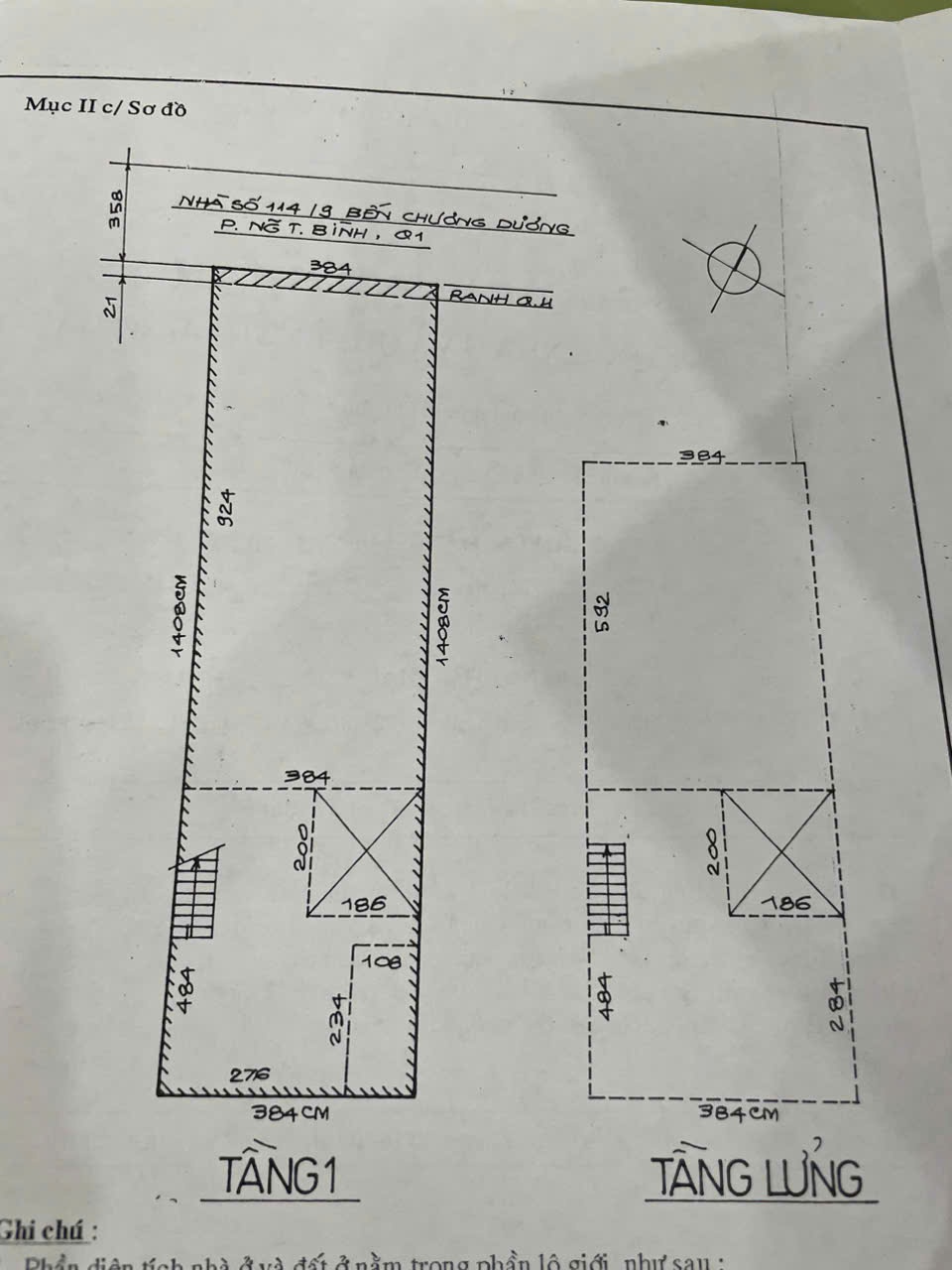 Bán Nhà Hẻm Xe Hơi 114/9 Bến Chương Dương, P.Nguyễn Thái Bình ,Quận 1 - Ảnh chính