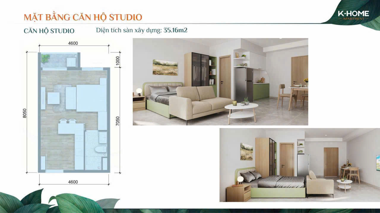 Sở hữu ngay Studio 33m² – Trả góp chỉ 5 triệu/tháng - Ảnh chính