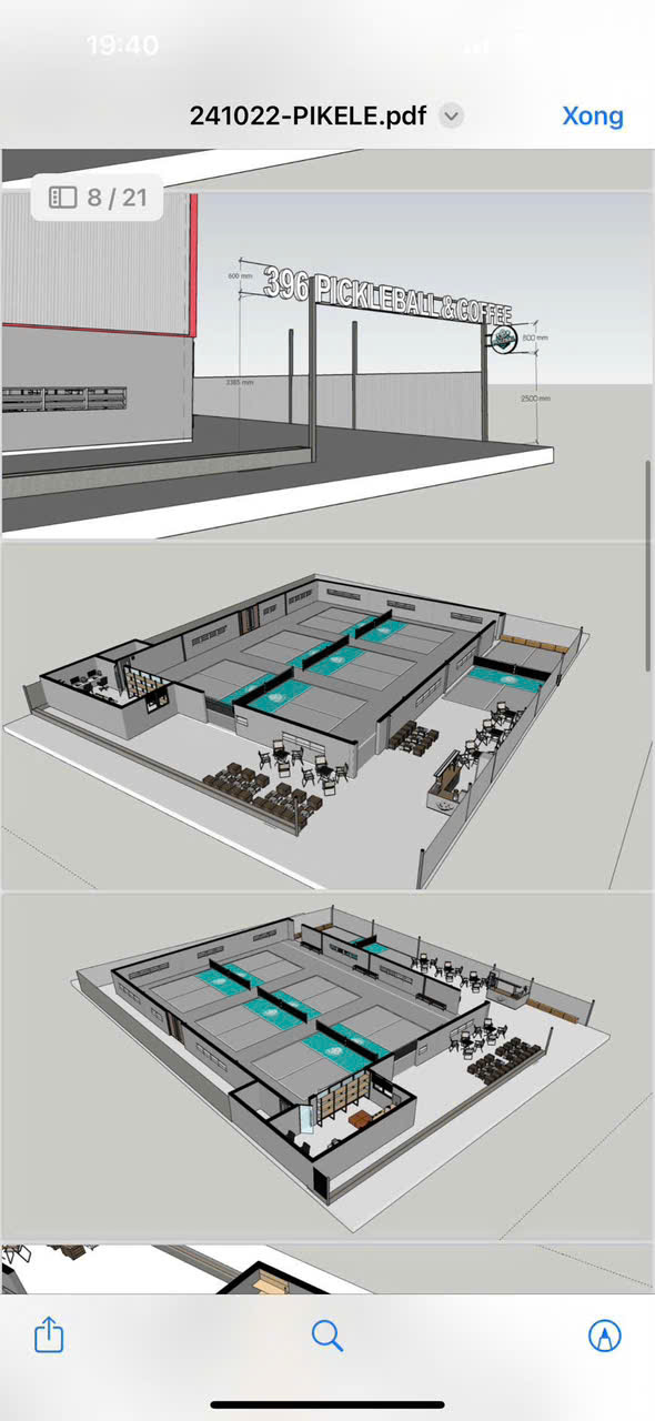 Sang quán cafe +3 sân Pickleball ngay bờ kè Gò Vấp. - Ảnh 4