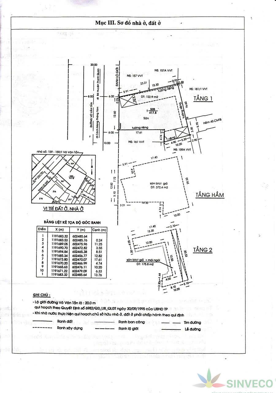 BÁN NHÀ MẶT TIỀN VÕ VĂN TẦN – QUẬN 3 - Ảnh 2