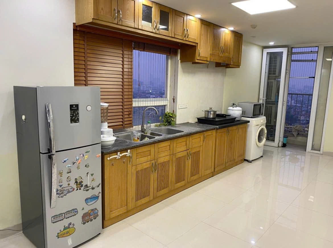 Cho thuê căn hộ CC lô góc đẹp  250 Minh Khai, Hai Bà Trưng 80m, 2PN2VS giá 12 triệu - Ảnh 2