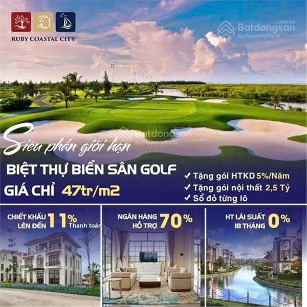 Bán biệt thự nghỉ dưỡng  RUBY COASTAL CITY gần đồi Rồng cách biển Đò Sơn 2km - Ảnh 3