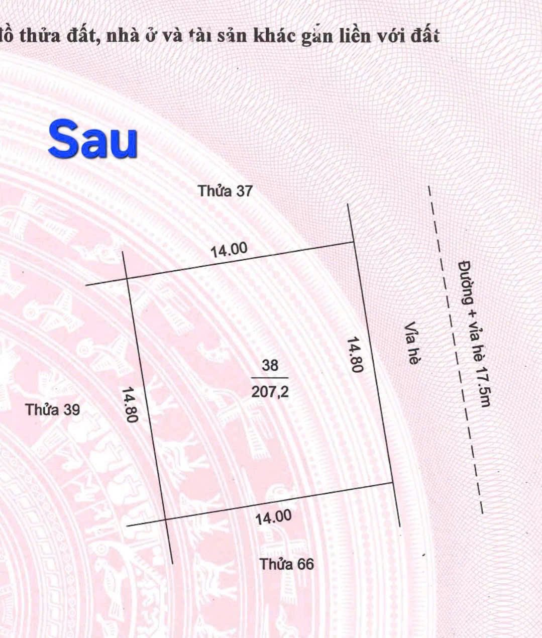 Bán lô đất trục chính đường đôi khu Biệt Thự Đỉnh Long, Tây Hải Phòng, 878m2, mt gần 30m - Ảnh 2