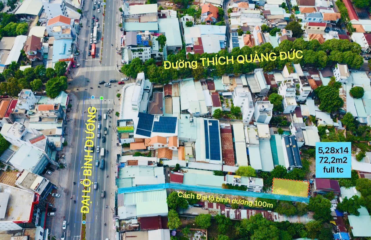 Bán đất giá rẻ, full thổ cư, cách đại lộ Bình Dương chỉ 100m. Phú Cường, Tp Thủ Dầu Một cũ - Ảnh chính