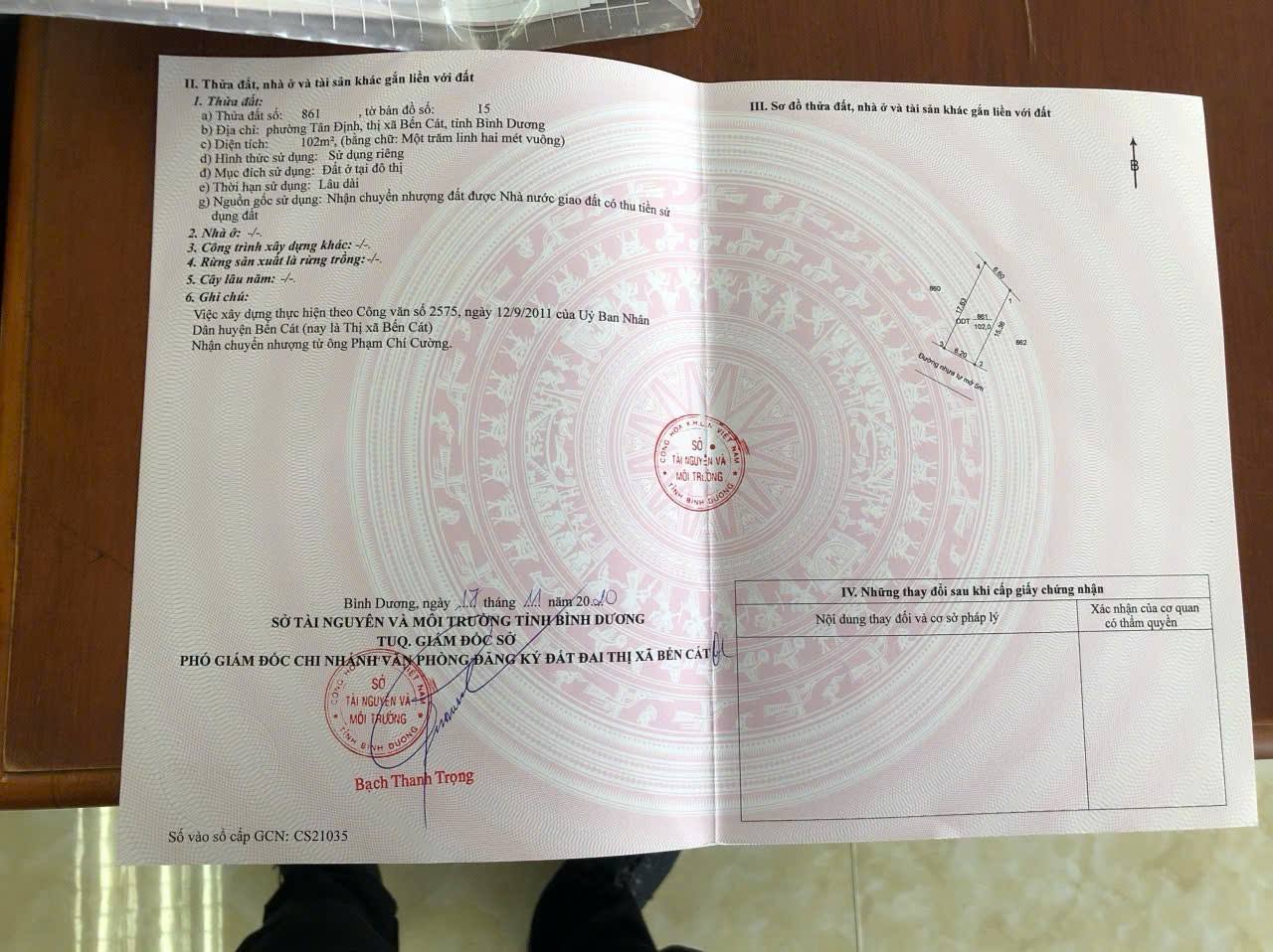 Bán lô đất gần ngay chợ Bến Lớn, KDL Đại Nam,,, 102m2, full thổ cư, đường nhựa rộng 5m - Ảnh chính