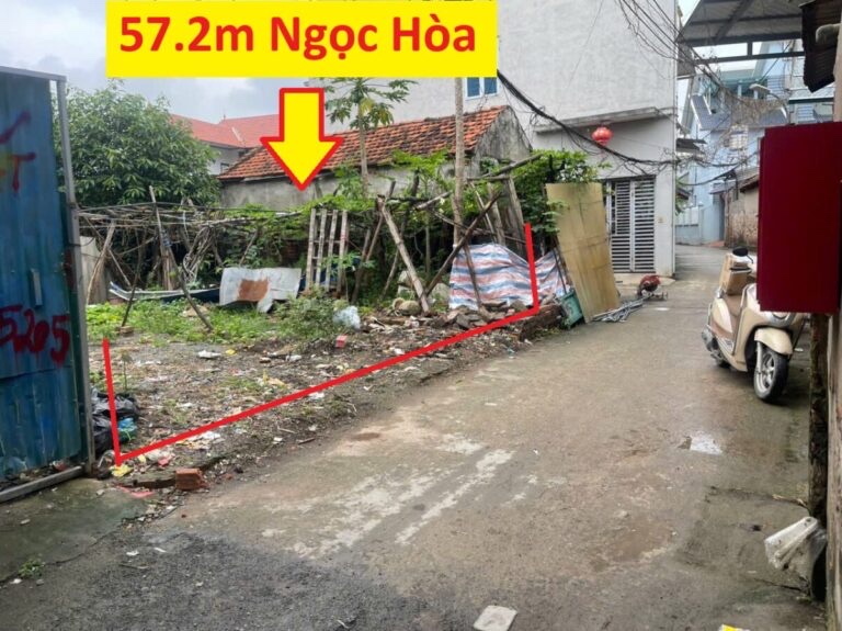 CHÍNH CHỦ CẦN BÁN LÔ ĐẤT 57,2M TẠI NGỌC HÒA-CHƯƠNG MỸ-HÀ NỘI - Ảnh chính