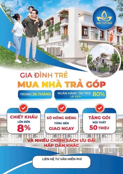 SIÊU HỜI! CHỈ TỪ 9TR/M2<br>DỰ ÁN PHÁT TRIỂN NHÀ Ở KHU DÂN CƯ TÂN HỘI - Ảnh chính