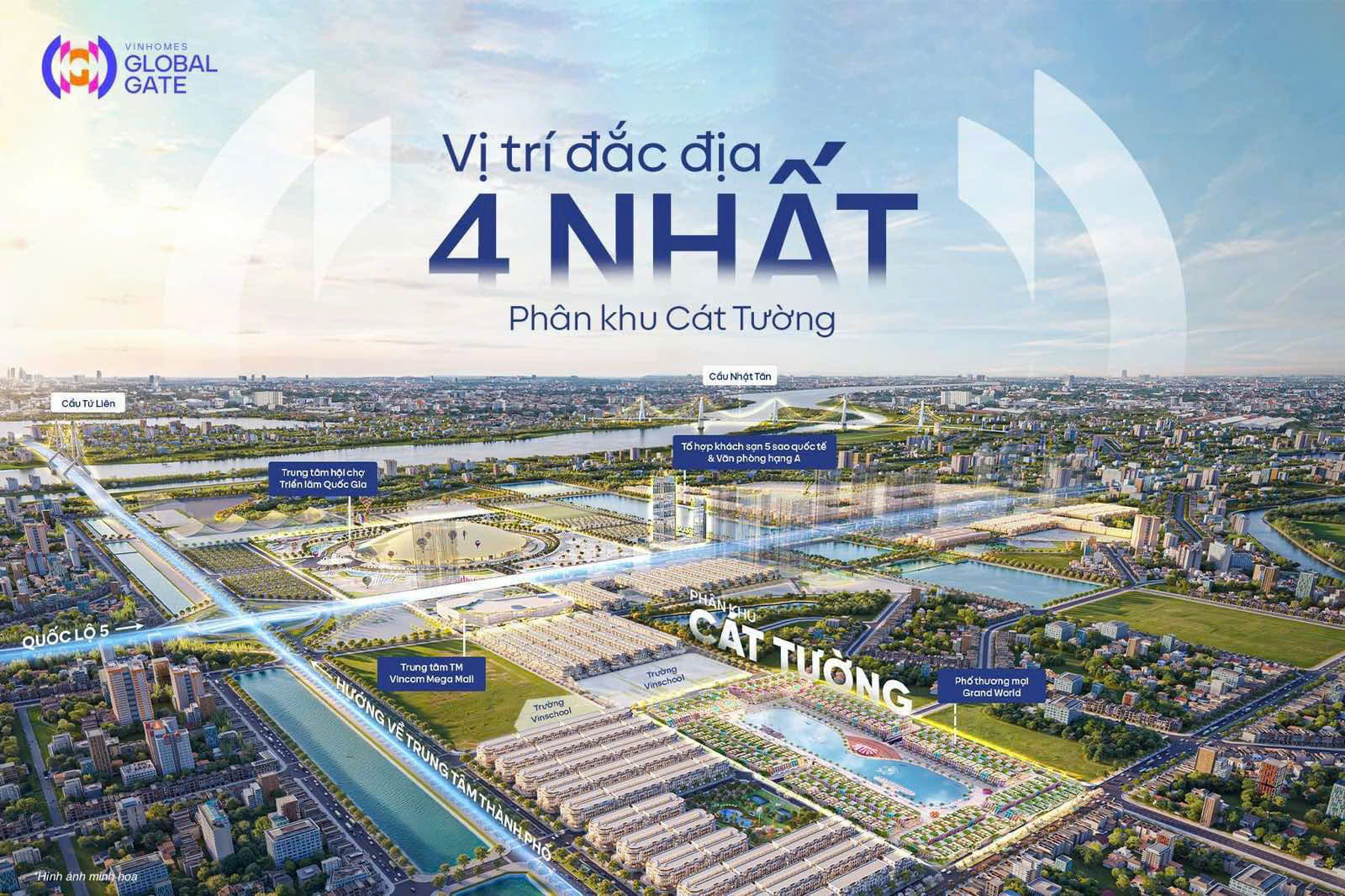 Biệt-Thự/Liền-Kề Vinhomes Global-Gate Cổ Loa. Cơ Hội X2 Tài Sản Khi Cầu Tứ Liên Thông.Khu Đô Thị - Ảnh 3