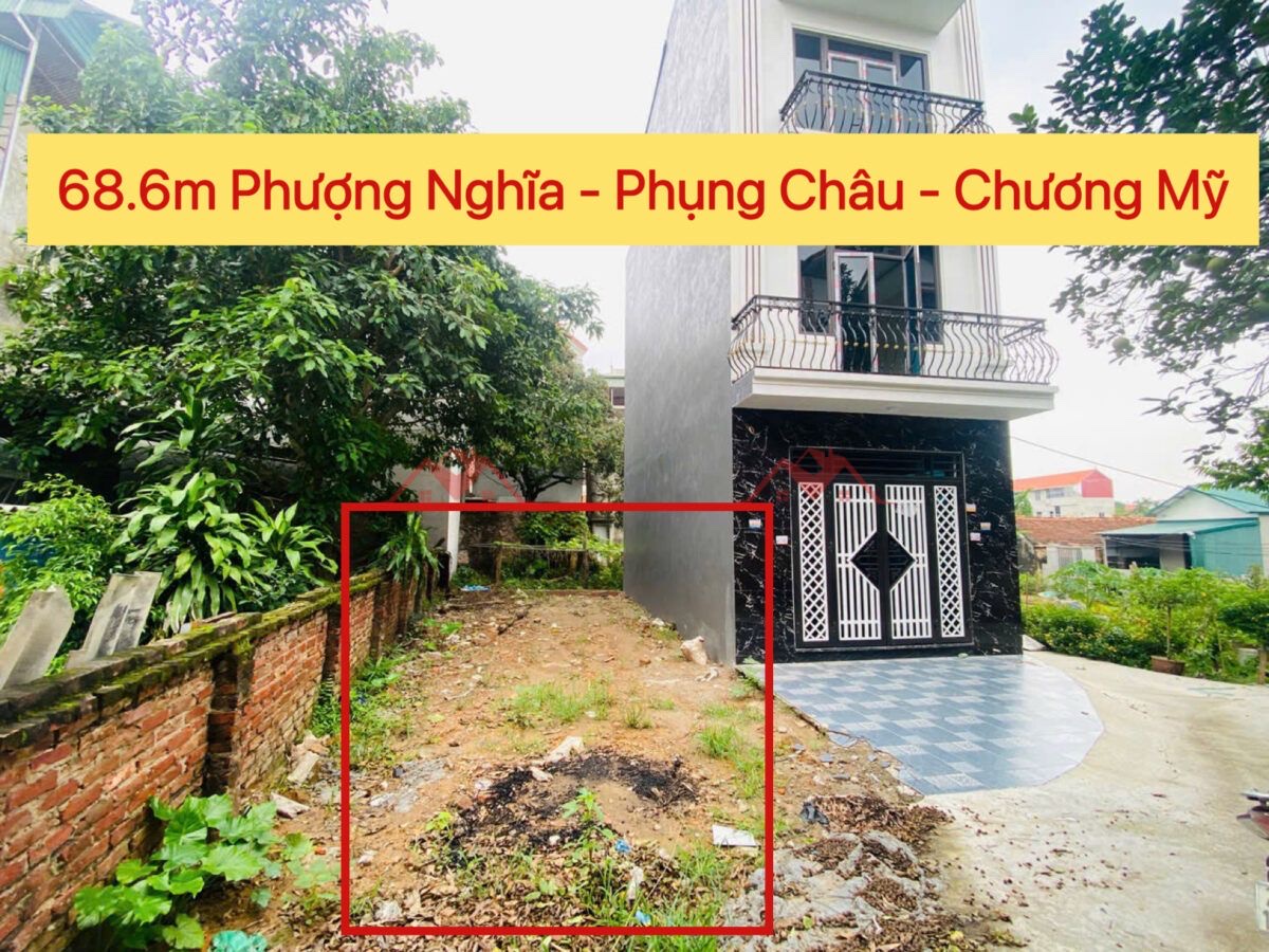 CHÍNH CHỦ CẦN BÁN LÔ ĐẤT 68,6M TẠI PHỤNG CHÂU-CHƯƠNG MỸ-HÀ NỘI - Ảnh chính