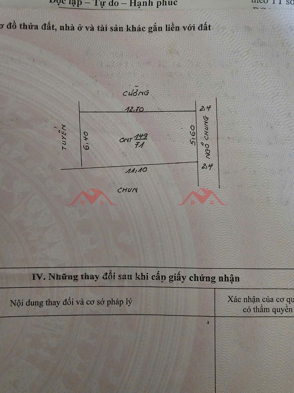 CHÍNH CHỦ CẦN BÁN LÔ ĐẤT 71M TẠI LONG CHÂU-PHỤNG CHÂU-CHƯƠNG MỸ-HÀ NỘI - Ảnh 4