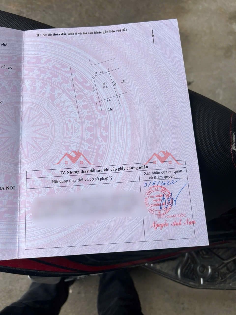 CHÍNH CHỦ CẦN BÁN LÔ ĐẤT 77,6M ĐÔNG SƠN-CHƯƠNG MỸ-HÀ NỘI - Ảnh 2