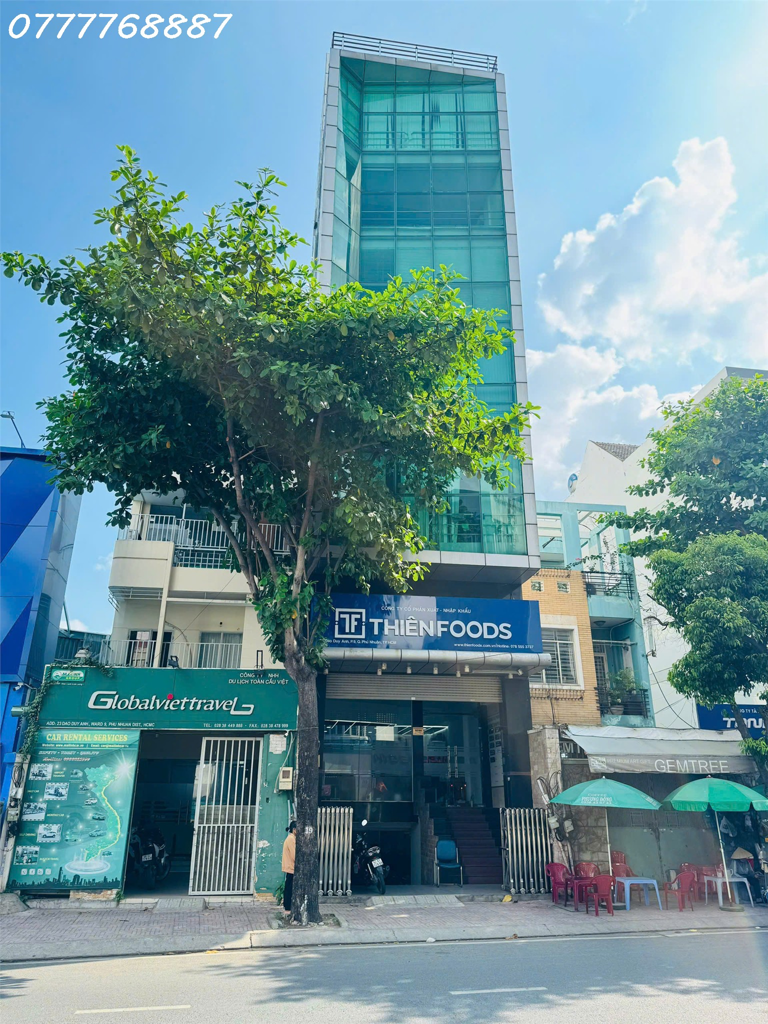 Bán Toà Nhà Hầm 7  Tầng MT Đào Duy Anh - Q Phú Nhuận HĐT cao 160tr/T - Ảnh chính