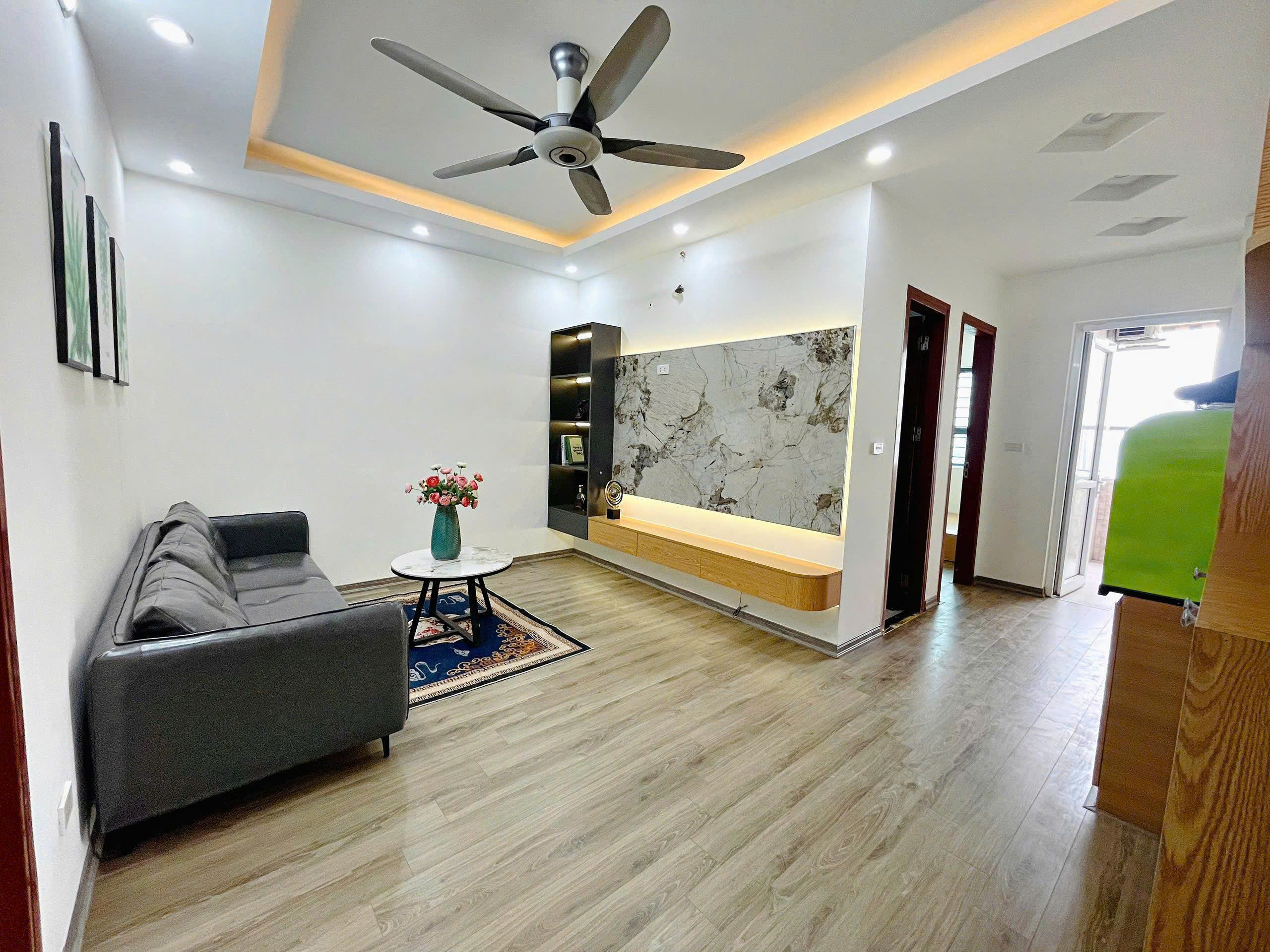 Bán căn hộ chung cư Kim Văn Kim Lũ 54.2m2, 2 ngủ, full nội thất mới, sổ đỏ, 3ty450 - Ảnh chính