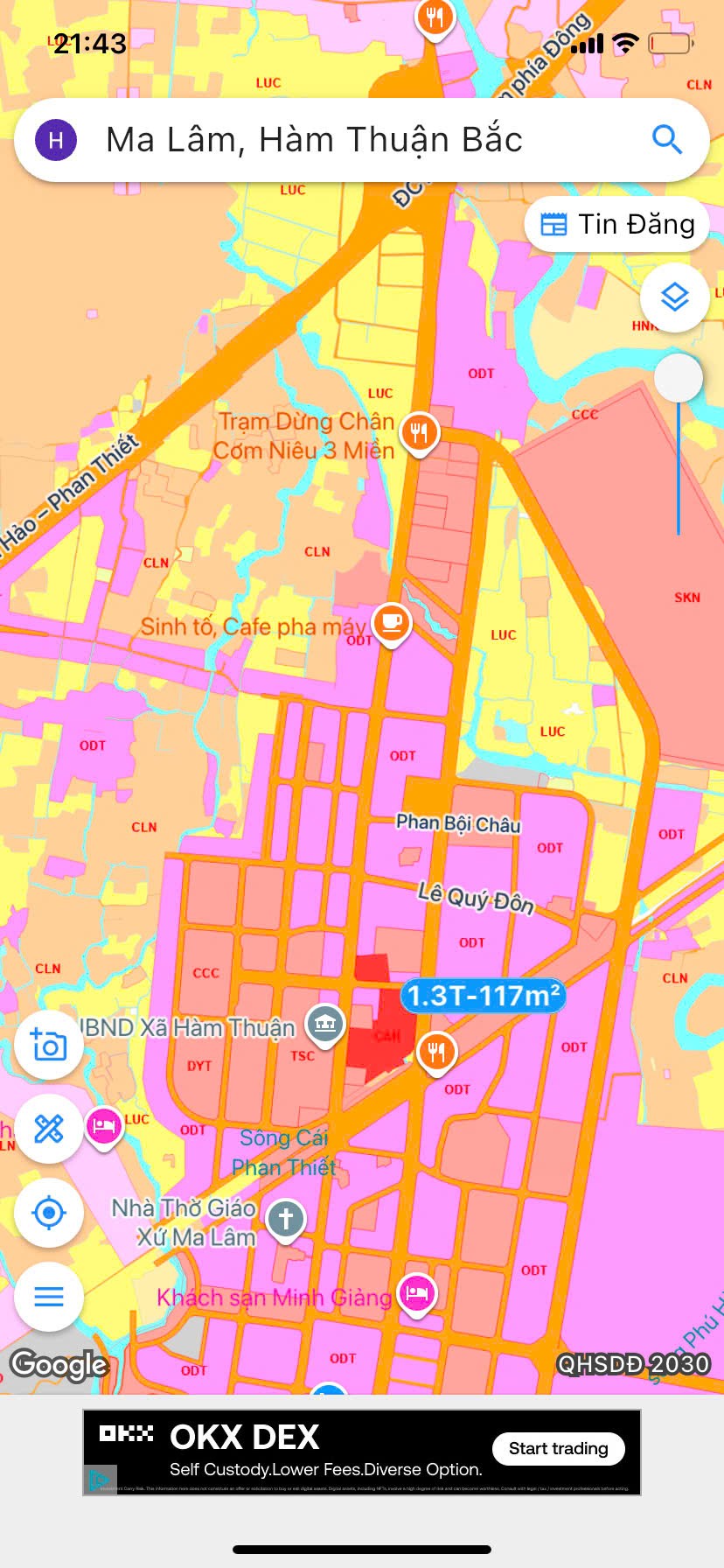 HOT HOT - CẦN BÁN LÔ ĐẤT  TẠI Đường Từ Văn Tư, Thị trấn Ma Lâm, Hàm Thuận Bắc, Bình Thuận - Ảnh 3