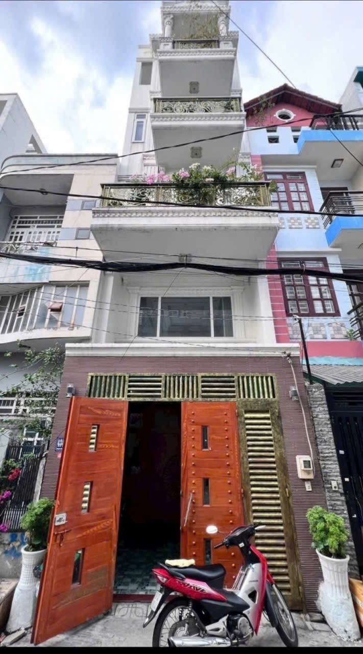🎉NHÀ ĐẸP LÊ VĂN THỌ - KHU PHÂN LÔ - GẦN CV LÀNG HOA - ÔTÔ VÔ NHÀ - 63M²(4,2×15) - 5 TẦNG HƠN 7 TỶ - Ảnh 1