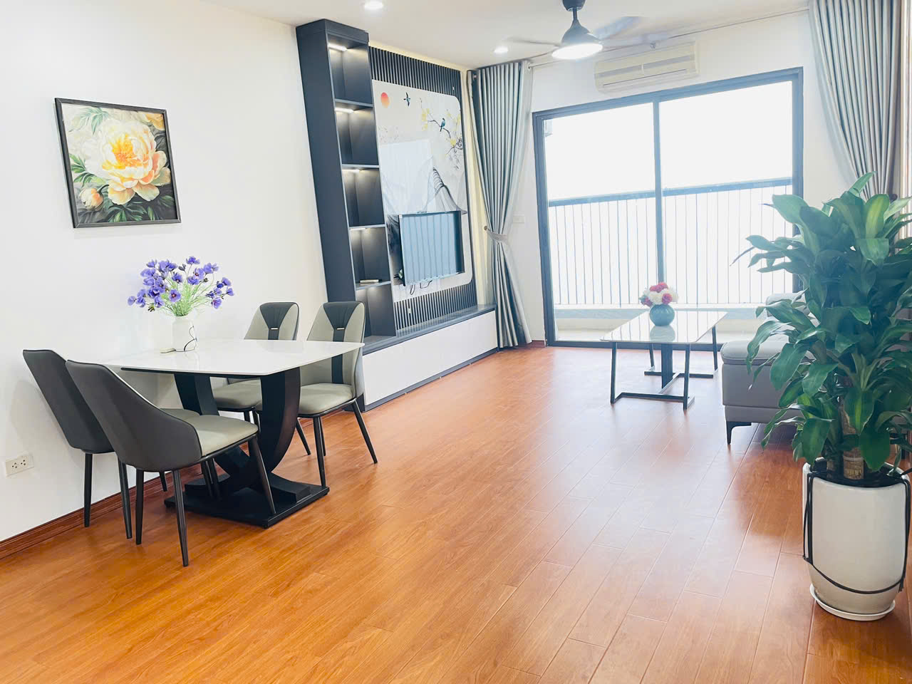 Bán căn hộ chung cư @Home Tam Trinh 67m2, 2 ngủ view hồ, sổ đỏ, giá 4.85 tỷ - Ảnh 1