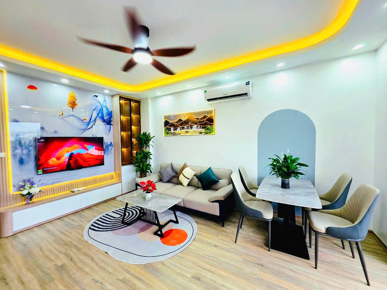 Bán căn hộ chung cư CT4A2 - Bắc Linh Đàm, 78m2, 3 ngủ, sổ đỏ, giá 5tỷ390 - Ảnh chính