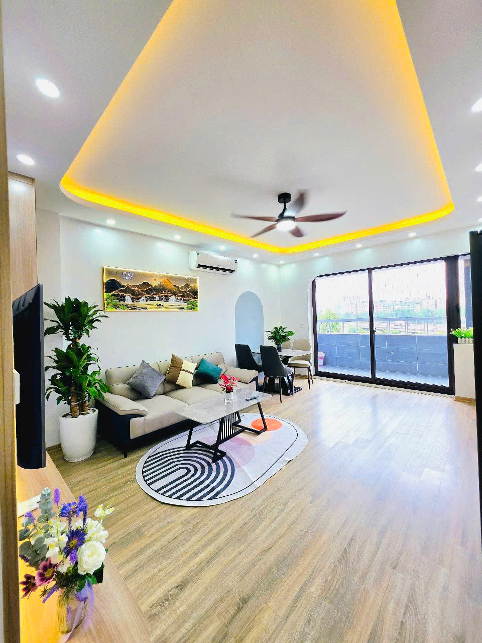 Bán căn hộ chung cư CT4A2 - Bắc Linh Đàm, 78m2, 3 ngủ, sổ đỏ, giá 5tỷ390 - Ảnh 1