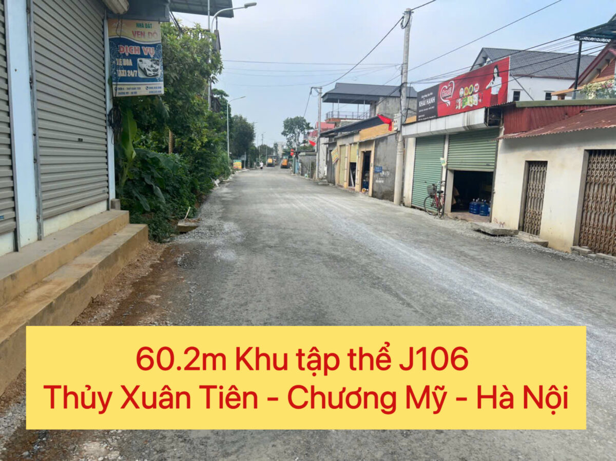 CHÍNH CHỦ BÁN LÔ ĐẤT ĐẸP 60,2M TẠI THỦY XUÂN TIÊN-CHƯƠNG MỸ-HÀ NỘI - Ảnh 1