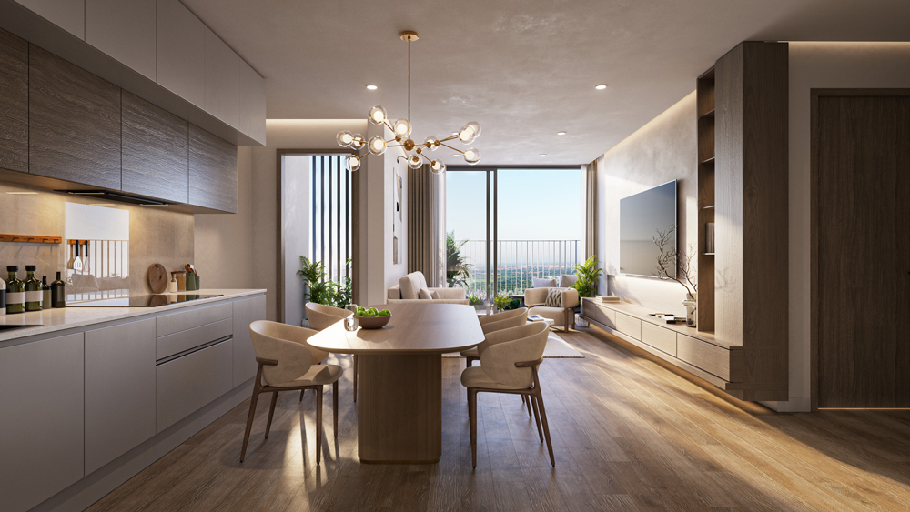 Căn hộ 3PN giá gốc Sky Retreat Eco Retreat giá tốt 4,3 tỷ (gồm VAT+KPBT), có vườn mây - Ảnh 4