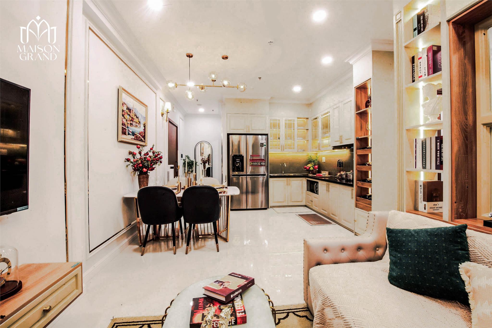BÁN CĂN HỘ 2PN 60m² – MẶT TIỀN QL51 CẢNG PHÚ MỸ, MAISON GRAND 1,98 TỶ - Ảnh chính