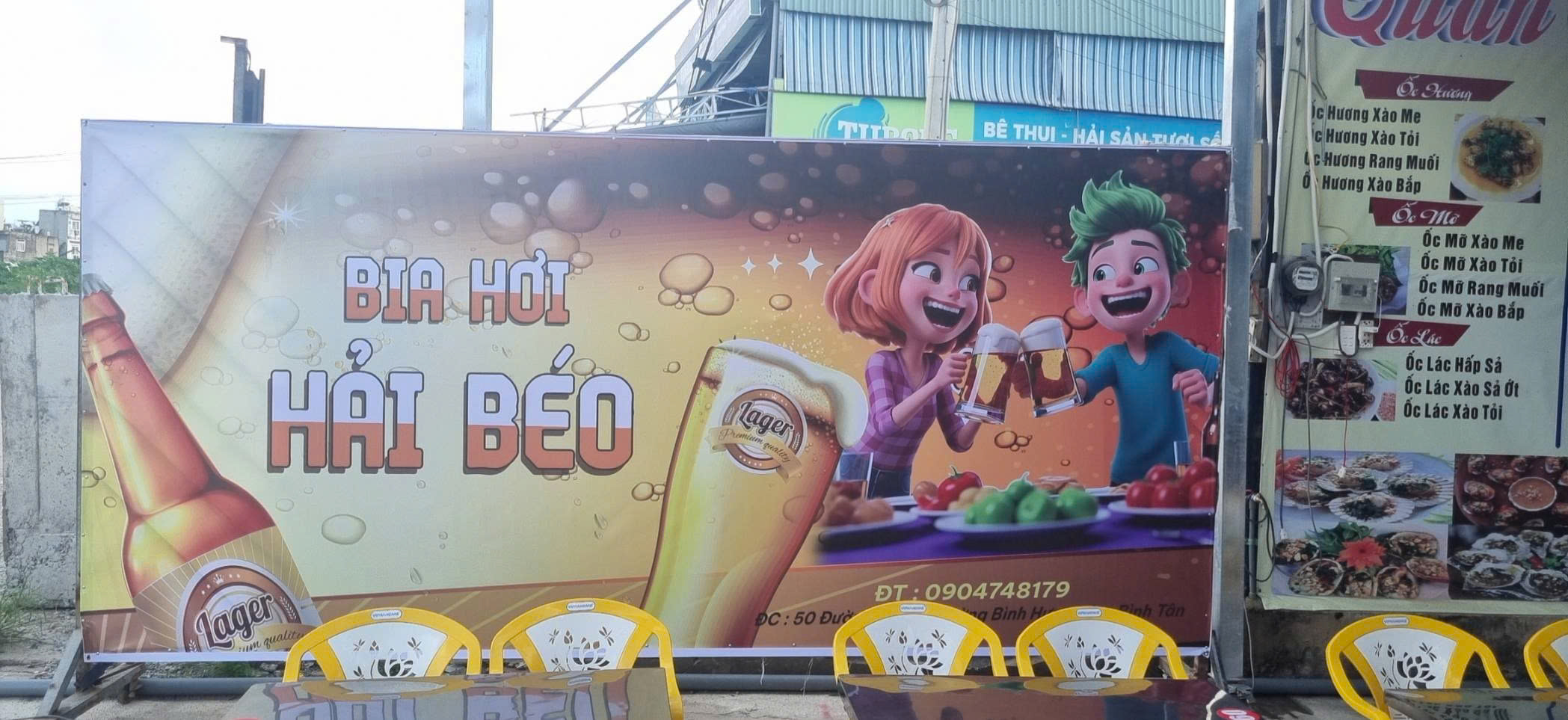 CHÍNH CHỦ SANG NHƯỢNG QUÁN NHẬU MẶT TIỀN KÊNH THAM LƯƠNG! - Ảnh 4