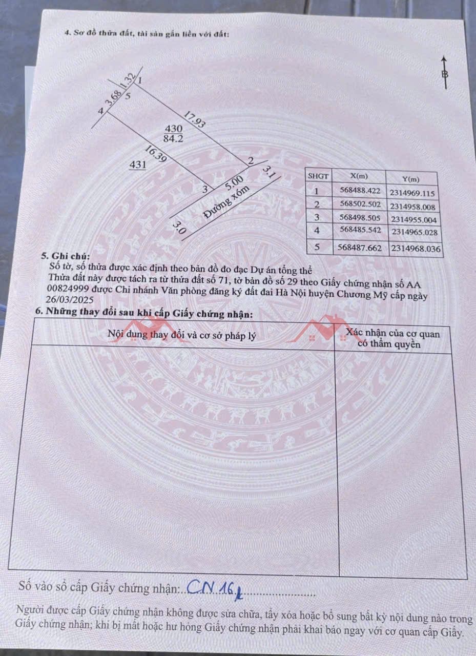 CHÍNH CHỦ BÁN LÔ ĐẤT ĐẸP 84,2M TẠI PHÚ NGHĨA-CHƯƠNG MỸ-HÀ NỘI - Ảnh 3