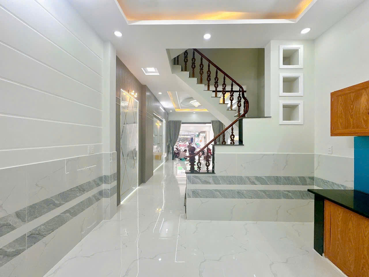 NHÀ MỚI 3 TẦNG – MẶT TIỀN KINH DOANH TRẦN THỊ CỜ – THỚI AN, Q12 – GIÁP GÒ VẤP - Ảnh 1