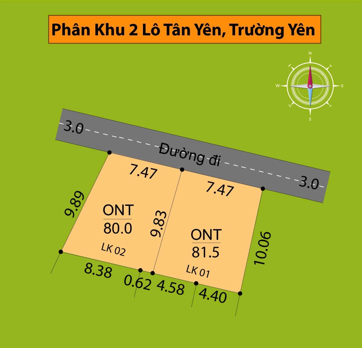 CHÍNH CHỦ BÁN LÔ ĐẤT ĐẸP 80M TẠI TRƯỜNG YÊN-CHƯƠNG MỸ-HÀ NỘI - Ảnh 1