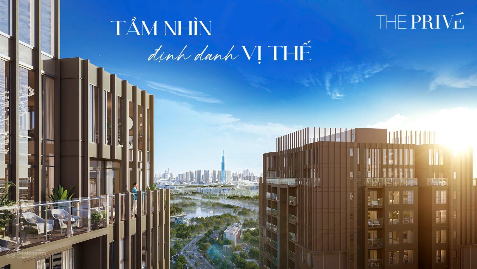 Giỏ hàng căn hộ The Privé Quận 2 - Căn hộ hạng sang giá tốt nhất Nam Rạch Chiết chỉ với 99 triệu/m2 - Ảnh chính