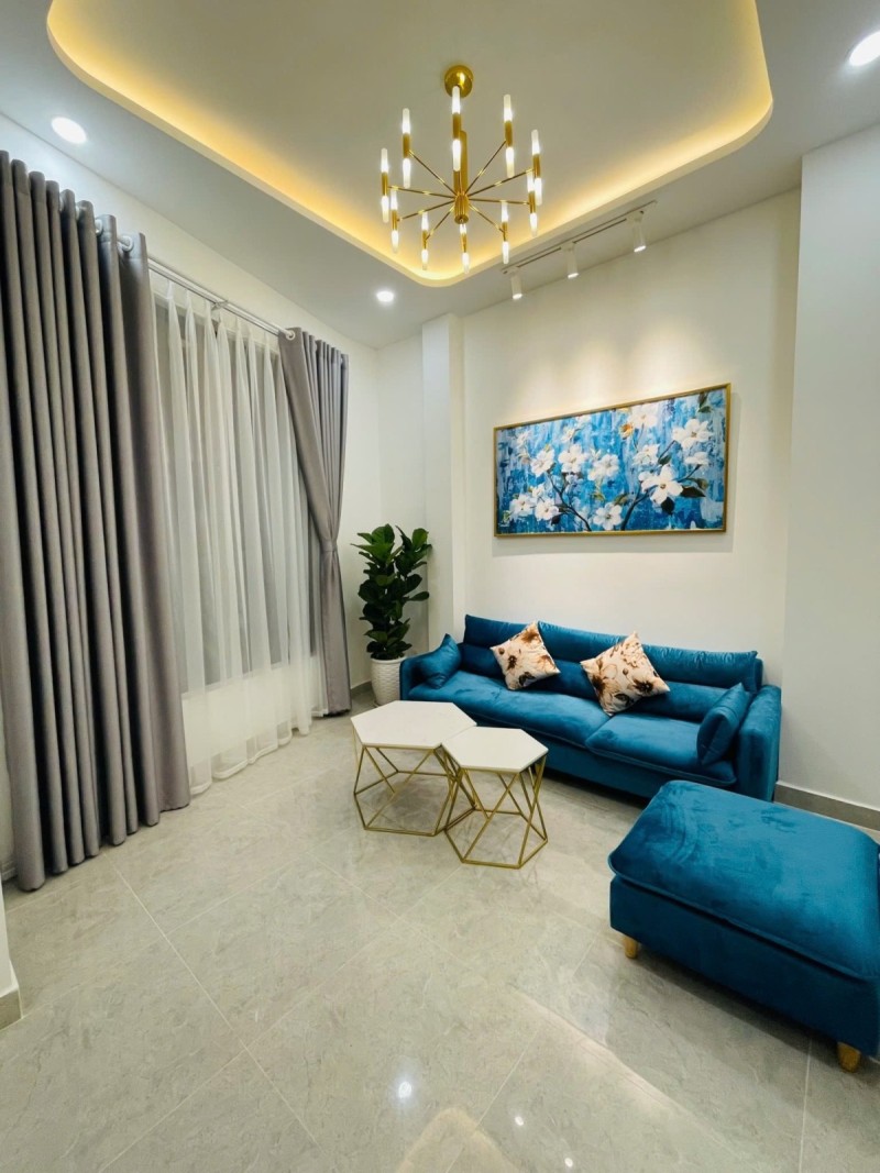 Bán nhà Tô Ngọc Vân, Linh Tây, Thủ Đức, 68m2, 4 tầng, 5PN, SH, 8,05 tỷ. LH: 0933125879 - Ảnh 1