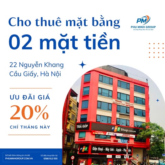 Cho thuê văn phòng 100m_22 Nguyễn Khang, Cầu Giấy_Thang máy, điều hòa đầy đủ, giá chỉ từ 6tr - Ảnh chính