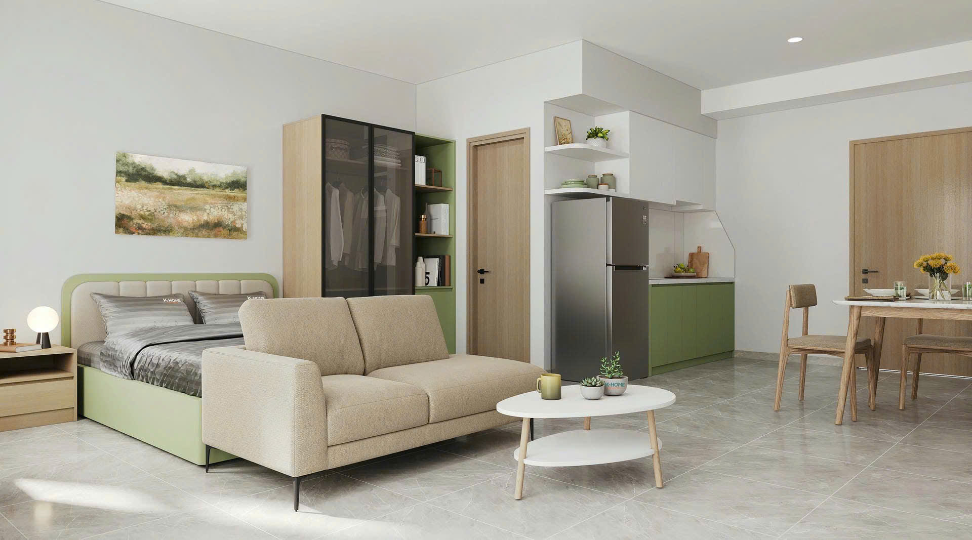 Giải Pháp An Cư Tiết Kiệm – Căn Hộ Studio K-Home Apartment - Ảnh 3
