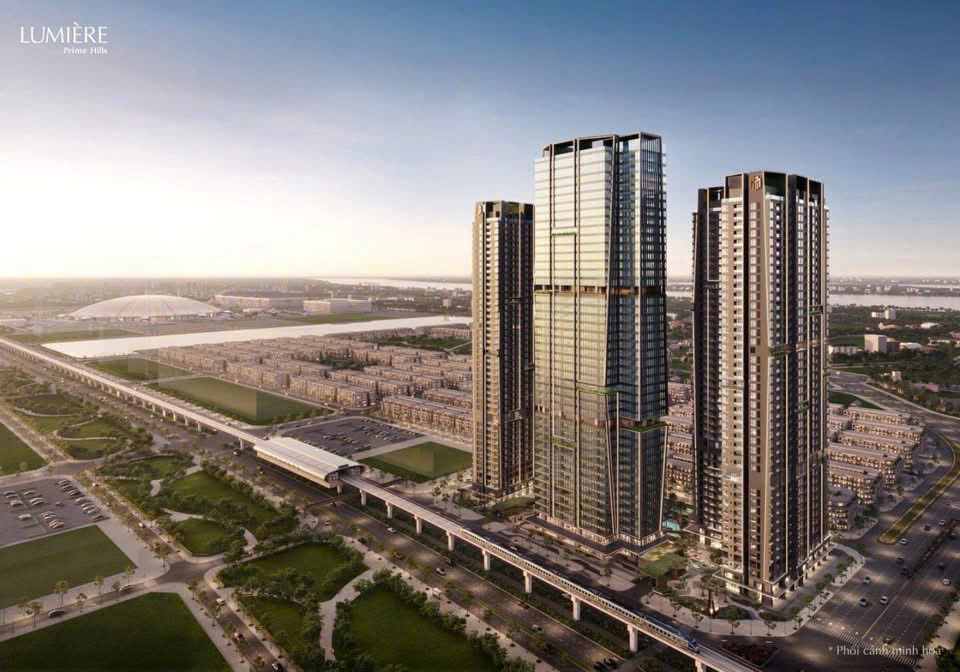 Căn hộ_Cao-cấp: Lumiere-Prime Hills(Masteri Homes): Tòa 5 Sao Đẳng Cấp Nhất Vinhomes Cổ Loa. (Cạnh - Ảnh chính