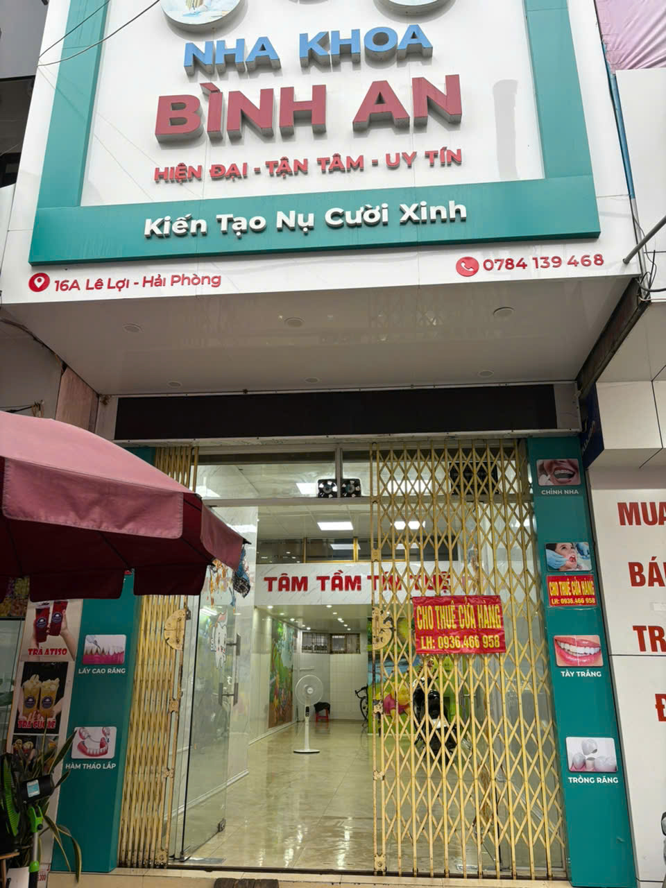 Hải Phòng ! Cho thuê Mặt Bằng kinh doanh tầng 1 . Cần liên hệ : 0936466958 chính chủ - Ảnh chính