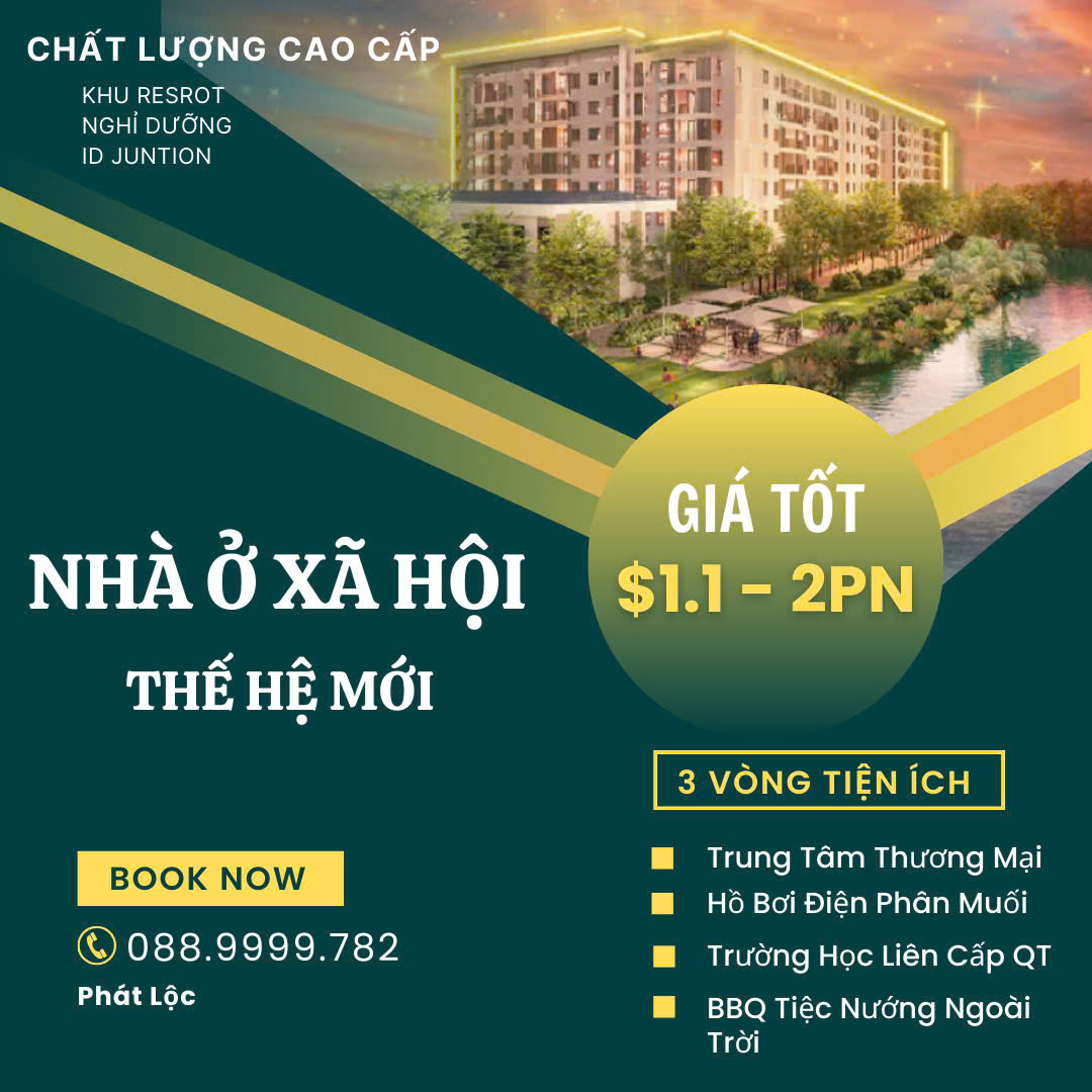CĂN HỘ TRONG KHU RESORT – CỬA NGÕ SÂN BAY QUỐC TẾ - Ảnh chính