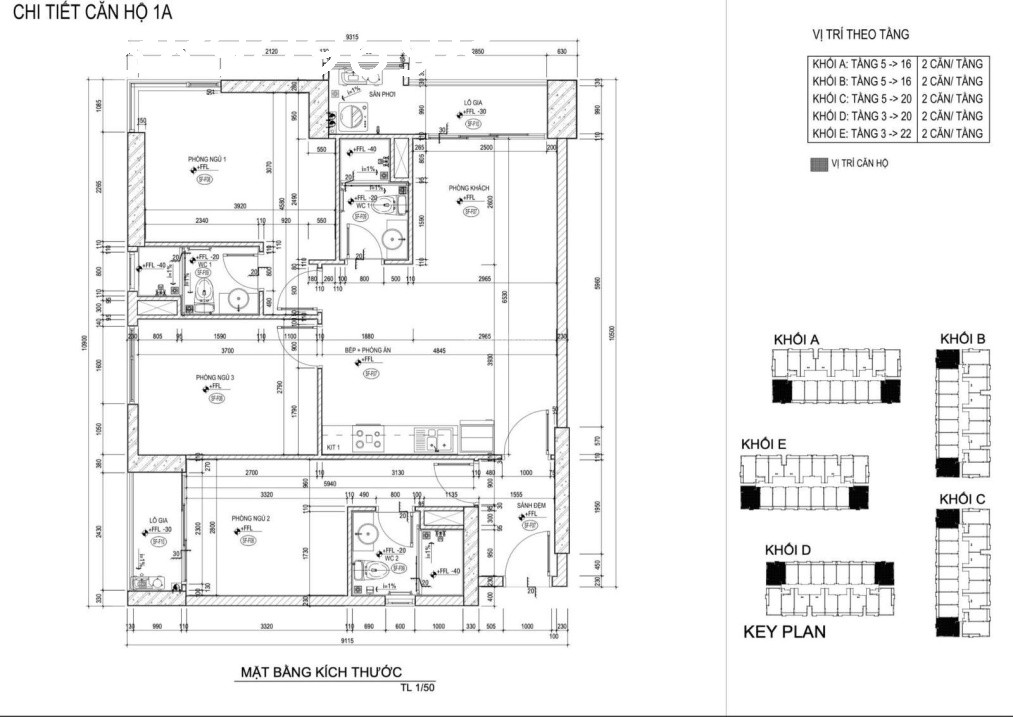Duy nhất căn 3PN3WC căn hộ MT Eastmark Quận 9 View thoáng mát. LH để xem nhà - Ảnh chính