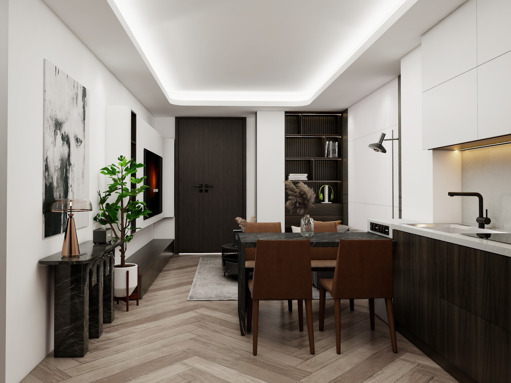 Căn hộ 2 ngủ -1 vệ sinh, 930 triệu  mới nguyên tại Thành phố Thanh Hóa - Ảnh 1