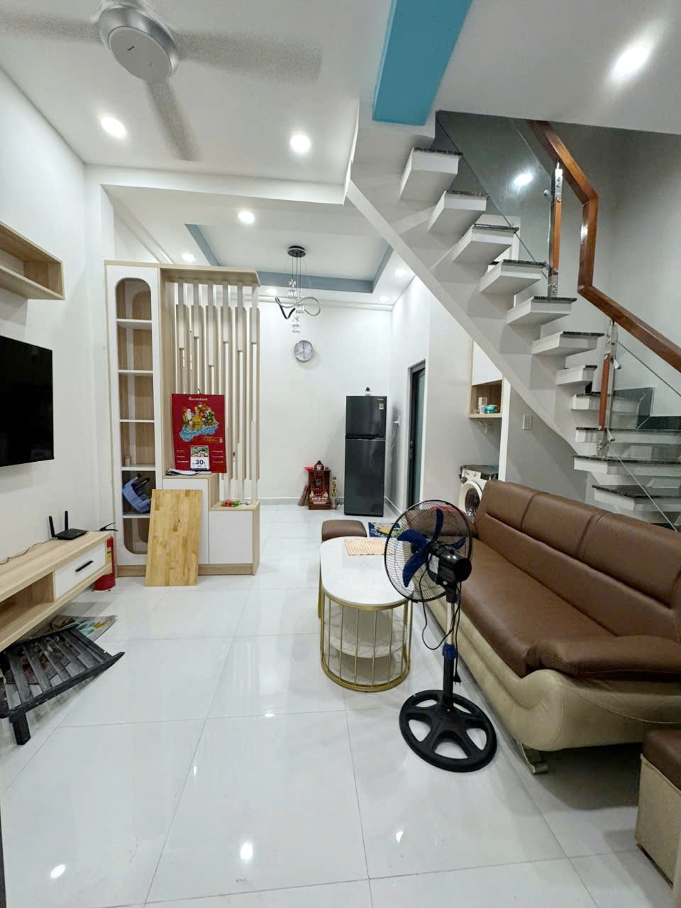 Nhà 2 tầng mới hẻm thông đường Cao Xuân Dục P12 Q8. Giá 3,18 tỷ bớt lộc - Ảnh chính