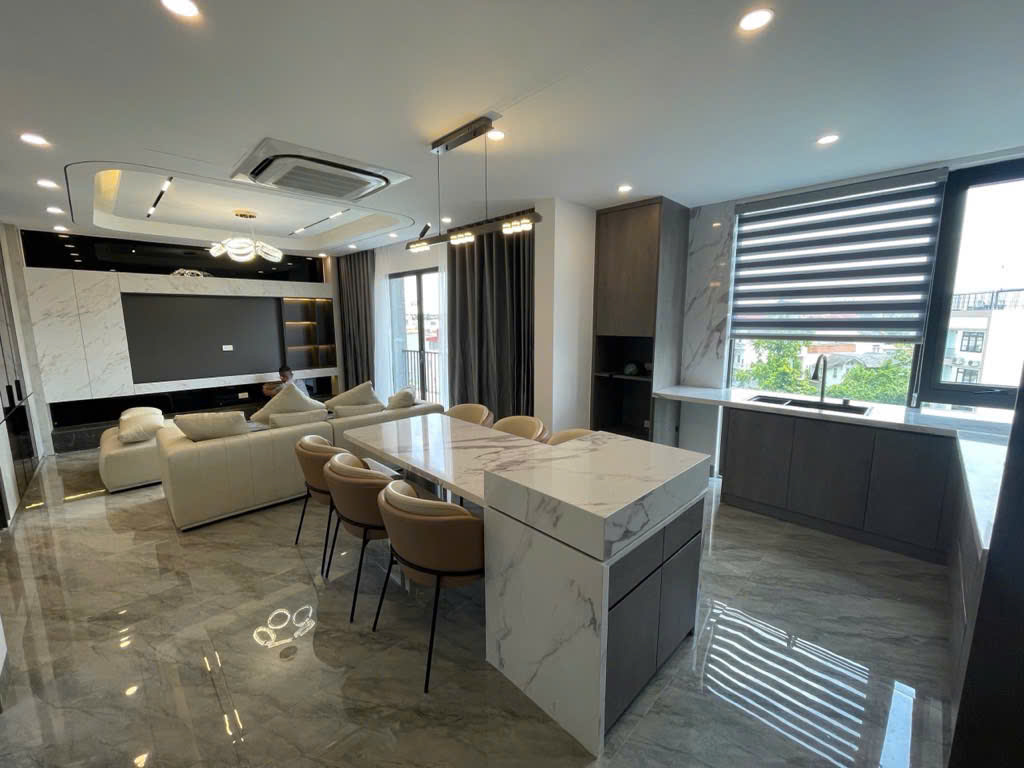 MÃN NHÃN NHÀ MỚI KOONG NGỌC LÂM 55M, 8T, MT 8.5M, VIEW HỒ, THANG MÁY, GARA, VỈA HÈ. - Ảnh 1