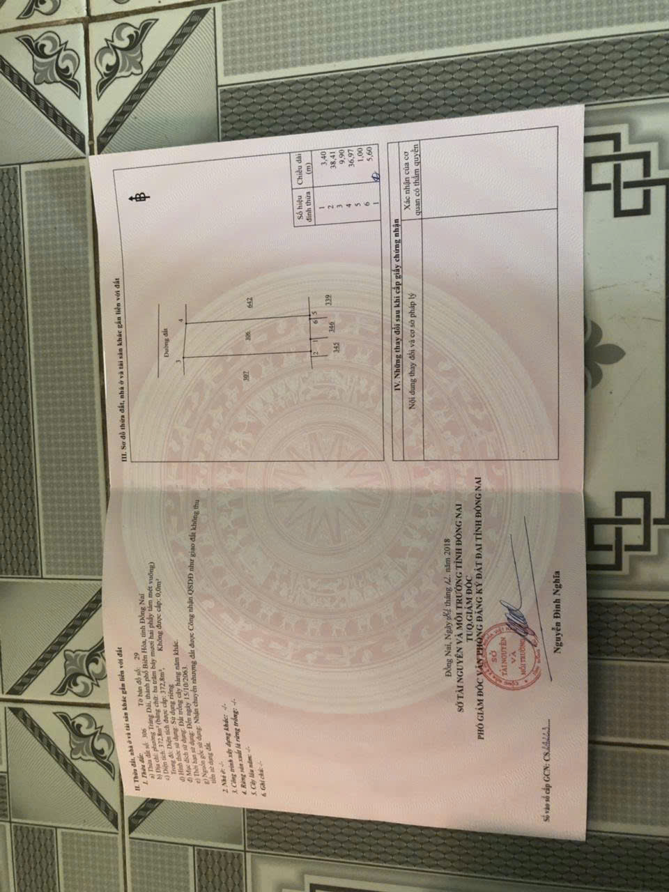 CHÍNH CHỦ CẦN BÁN GẤP NHÀ HẺM 6 - ĐƯỜNG NGUYỄN VĂN TIÊN- KP3 - PHƯỜNG TRẢNG DÀI - TP.BIÊN HÒA - - Ảnh 4