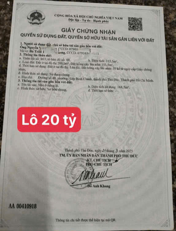 Chính chủ bán 2 lô đất VIP ngay trung tâm Thủ Đức - Ảnh 3