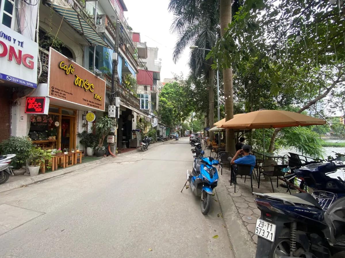 Bán nhà riêng TT Đống Đa 90m2, 5m ra hồ Phương Mai, ôtô tránh, KD đắc địa,không gian sống lý tưởng - Ảnh chính