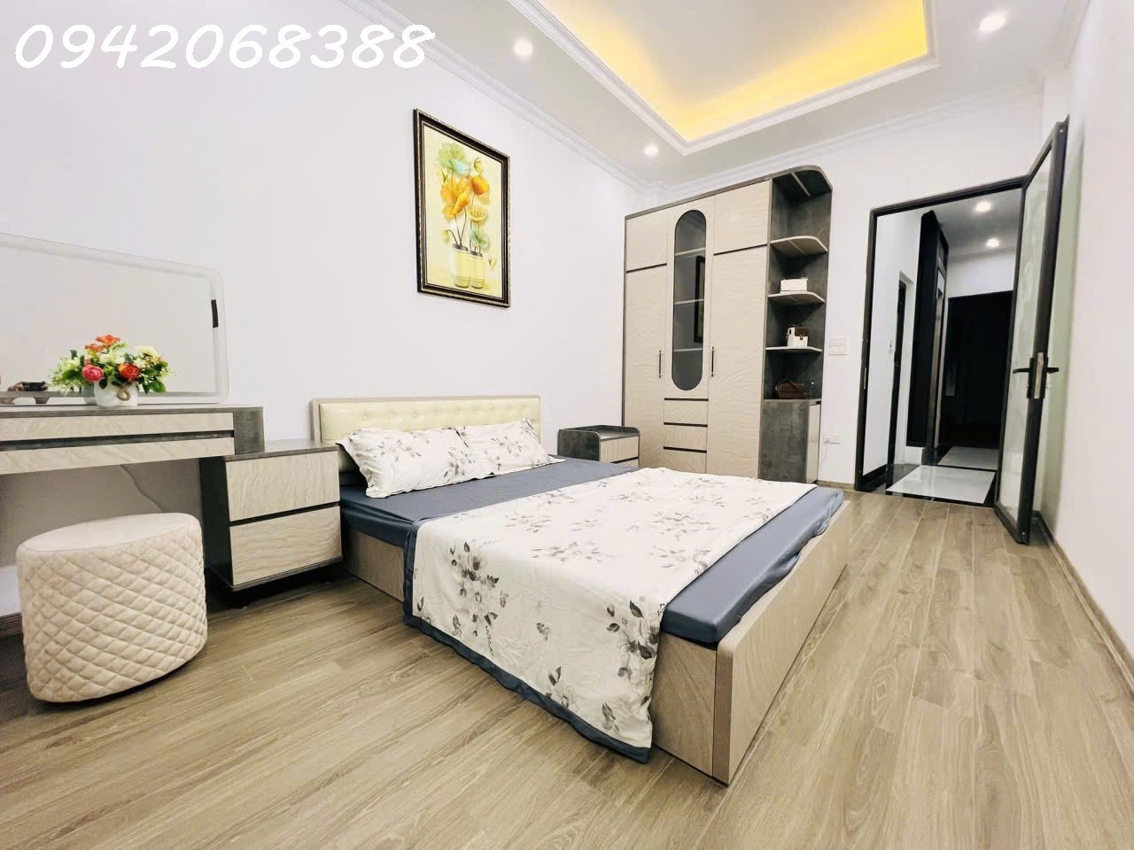bán gấp nhà Phố Minh Khai, Mai Động, Hoàng Mai, DT 50m2, 5  tầng thang máy, full nội thất, vị trí - Ảnh 3