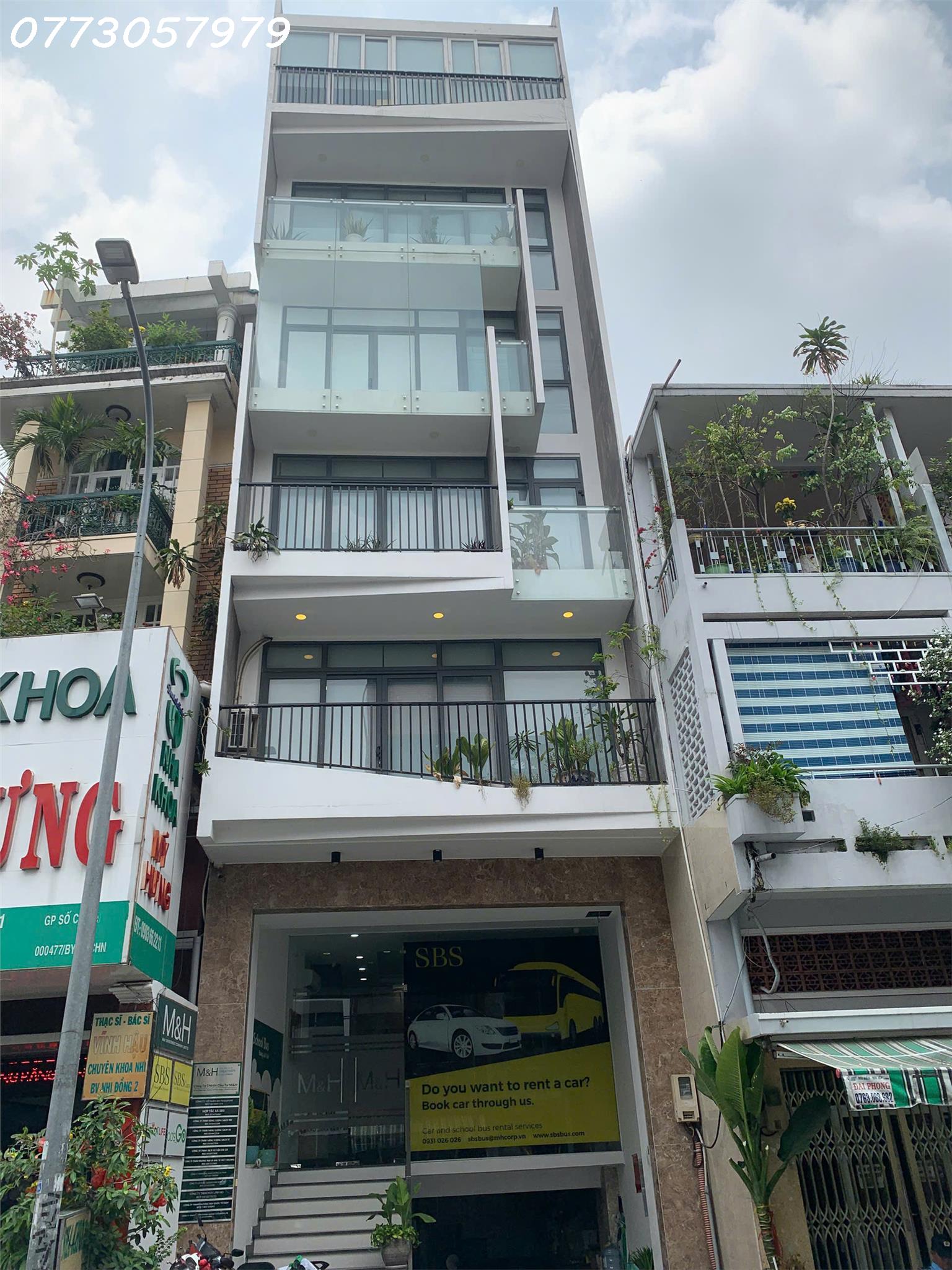 TÒA NHÀ TRẦN KHẮC CHÂN, Q.1 HẦM 6 TẦNG THANG MÁY, HĐT 90TR CHỈ 43TỶ TL - Ảnh chính