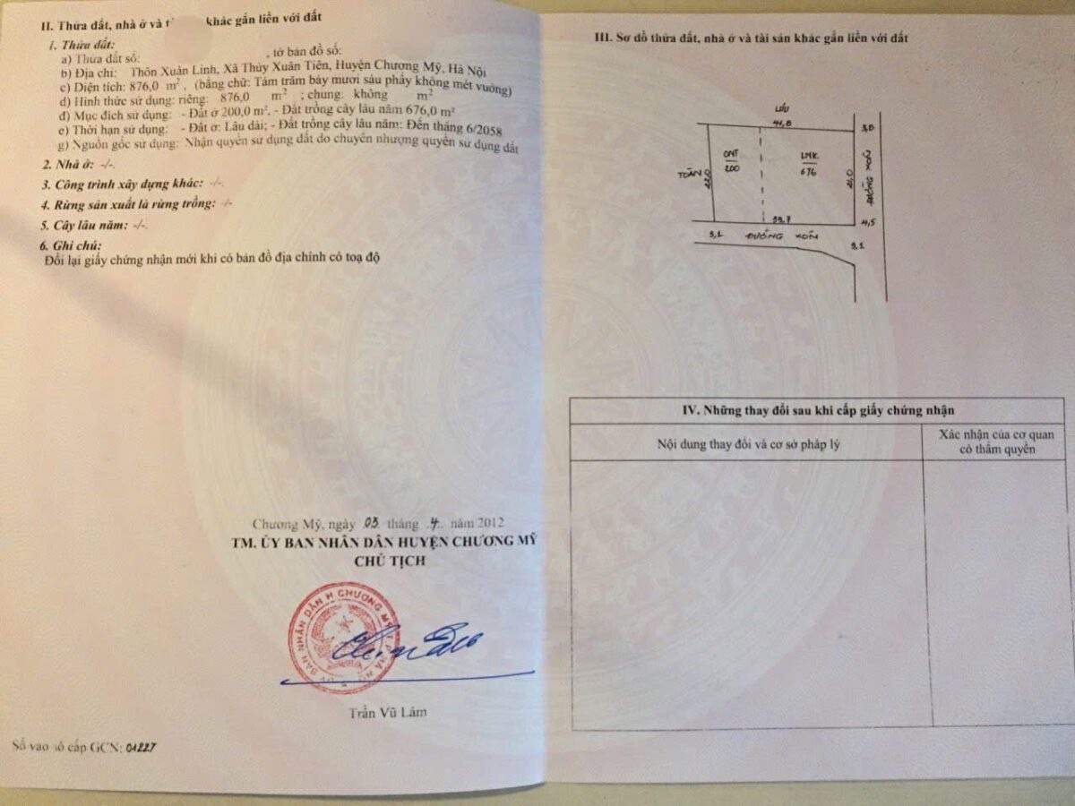 SIÊU PHẨM 876M TẠI XUÂN LINH-THỦY XUÂN TIÊN-CHƯƠNG MỸ-HÀ NỘI - Ảnh 3