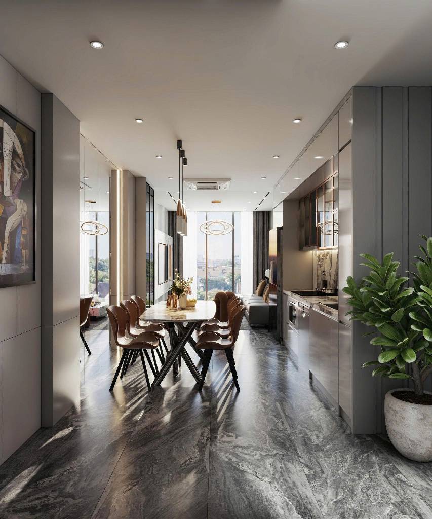 Bán nhà Ngọc Lâm 37m x 7T gara thang máy, vỉa hè, mới tinh. LH 0936123469 - Ảnh 2